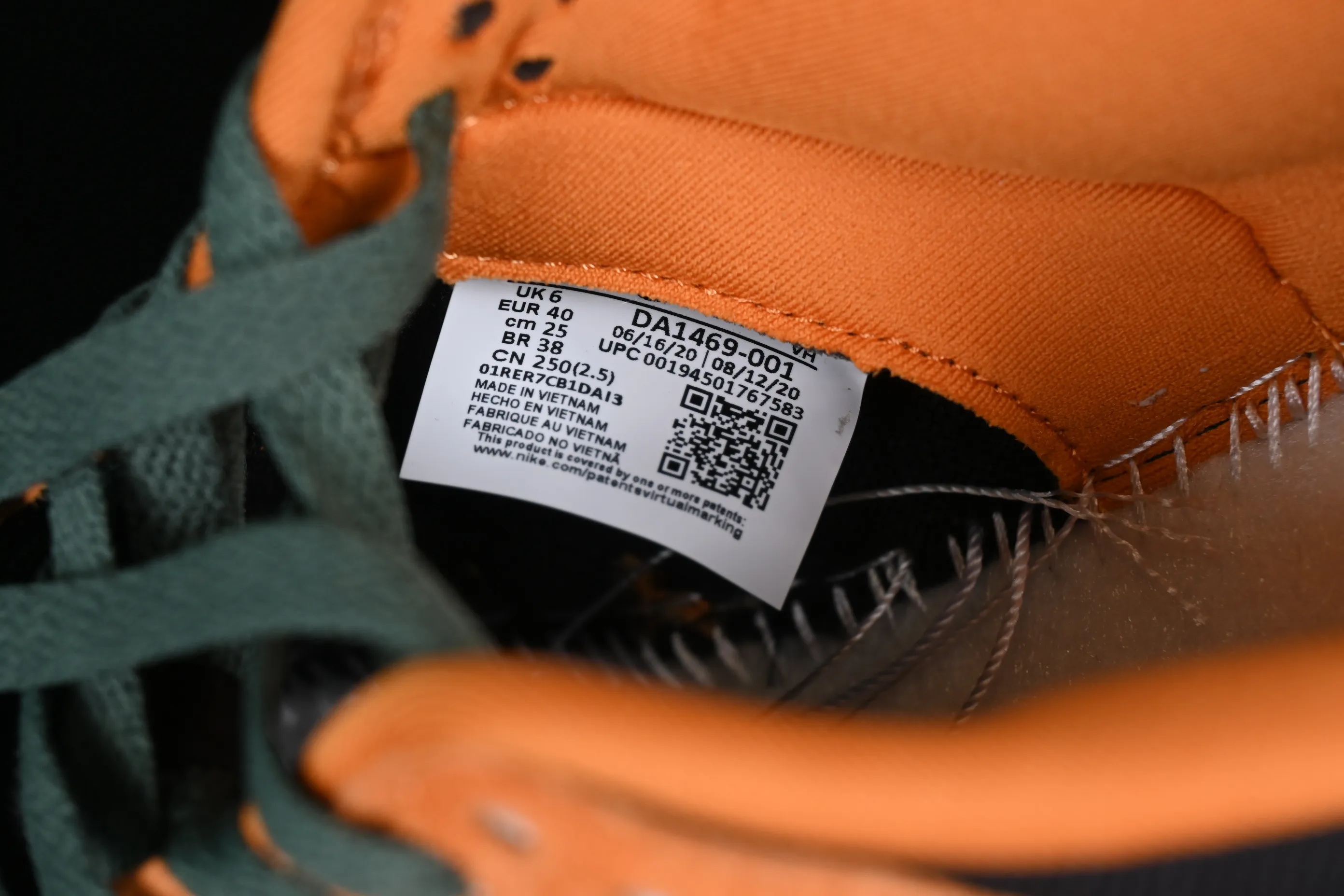 All categories Nk SB Dunk series Nk SB Dunk Low low-top sneakers Nk SB Dunk Low SP "Ceramic" carrot yellow and black SB low-top casual sports skateboard shoes DA1469-001